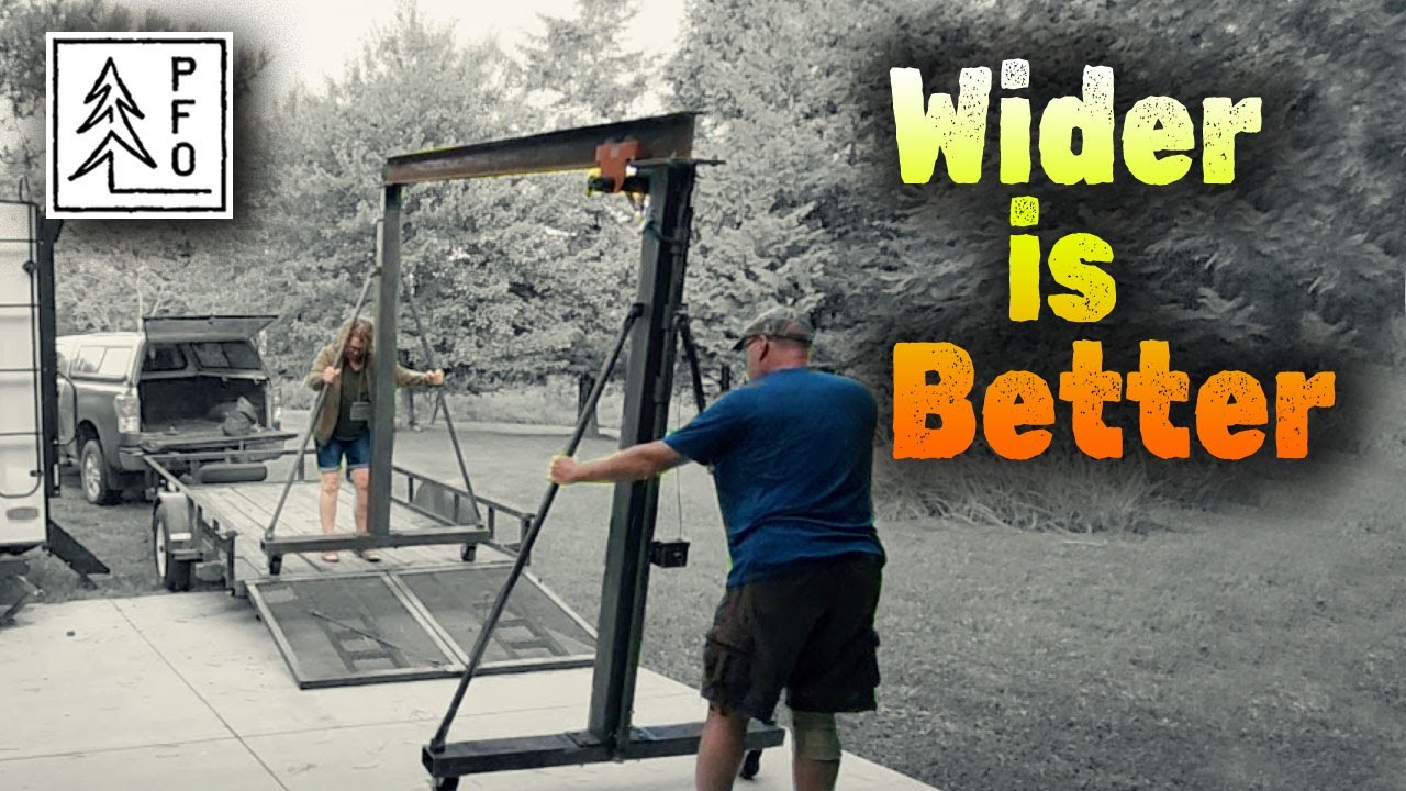 The Best Modification for a Harbor Freight Gantry Crane