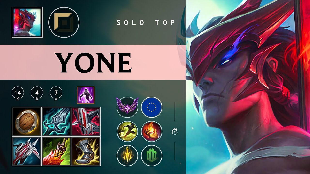 Yone Top vs Gangplank - EUW Master Patch 26.02
