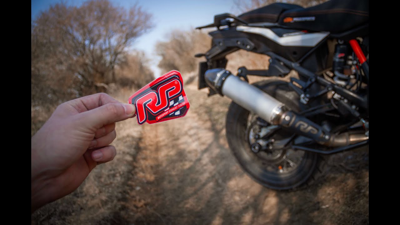 KTM 1090 Adventure R - Best exhaust sound ever (Czech)