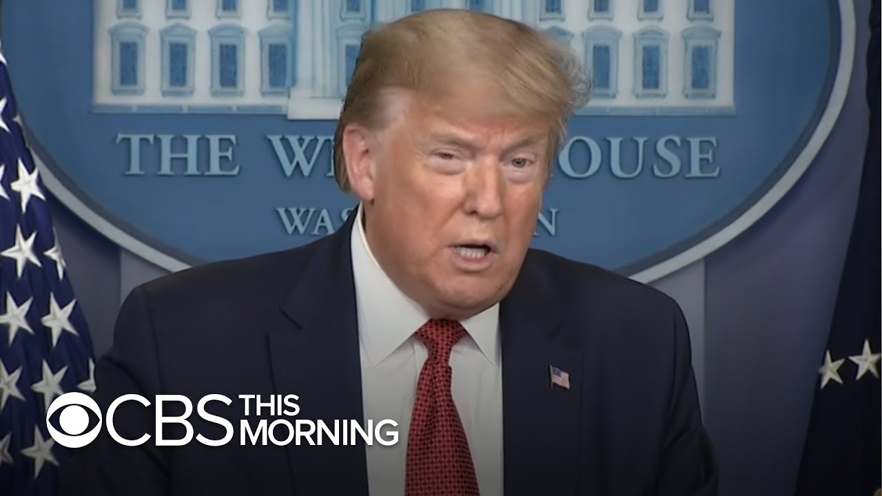 Trump outlines three phases for reopening economy