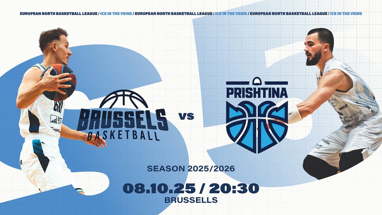 Brussels Basketball v SIGAL PRISHTINA | Oct 8, 2025, 8:30 PM | ENBLeague 2025/26
