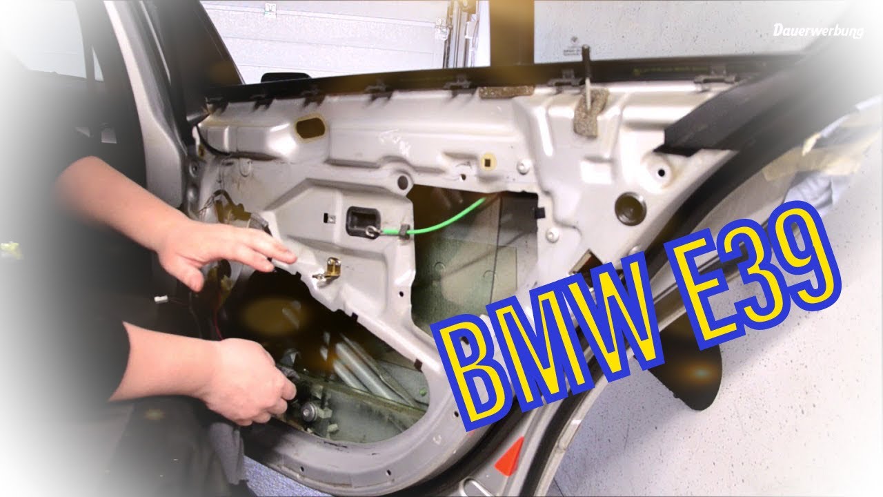 BMW E39 Wassereintritt Tür hinten rechts