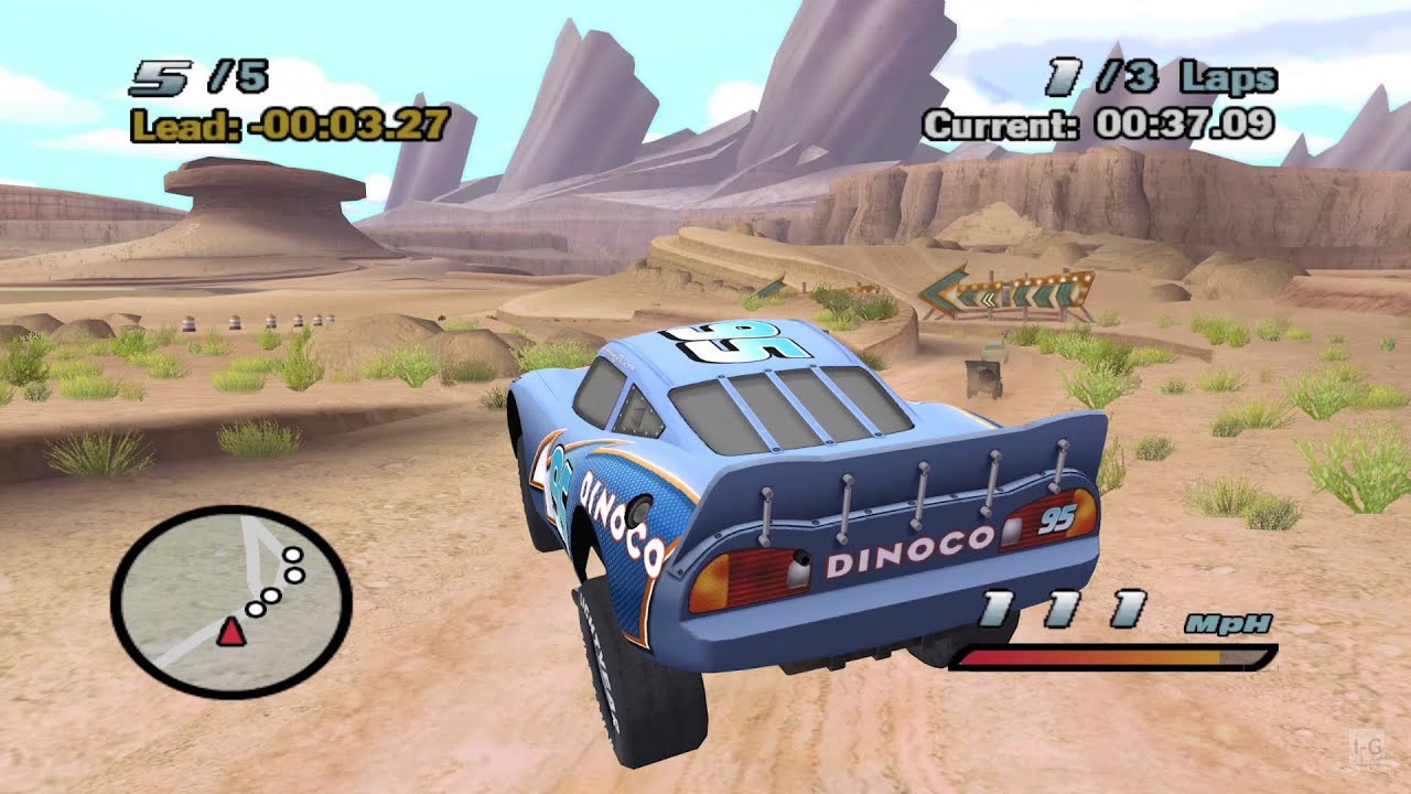 Cars - Wii Gameplay (4K60fps)