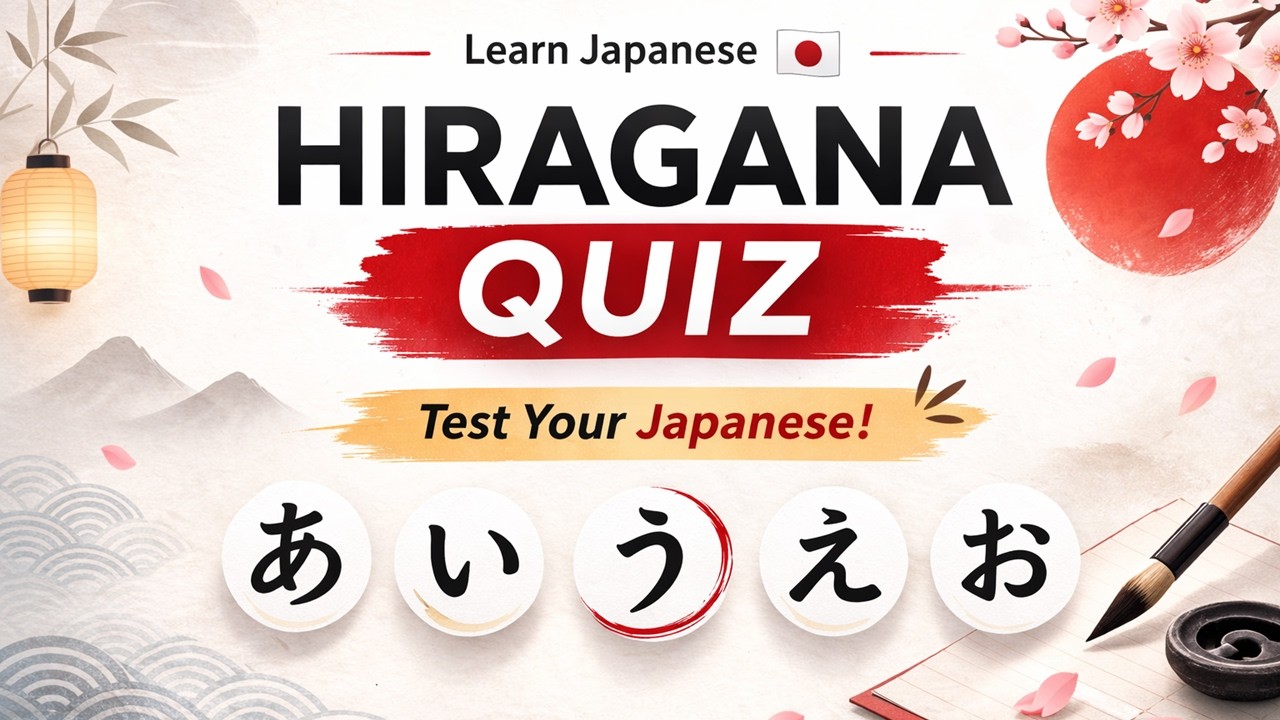 Master Hiragana in Minutes: Ultimate Quiz on All 46 Japanese Characters for Beginners! #hiragana