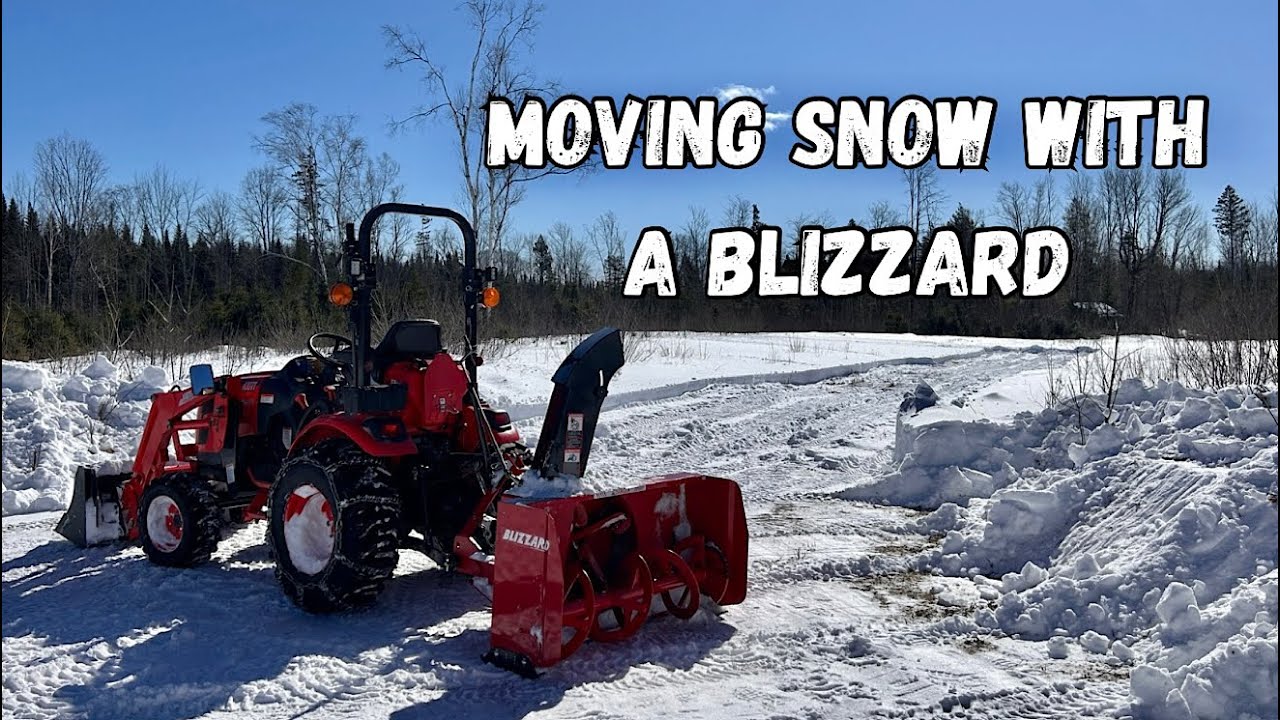 Watch This 54" Snowblower in Action!