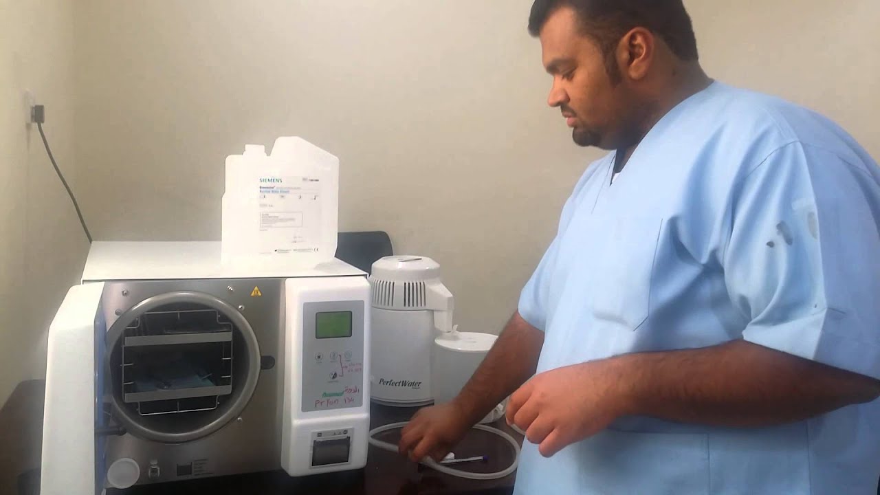 جهاز التعقيم( الاوتوكلاف )
