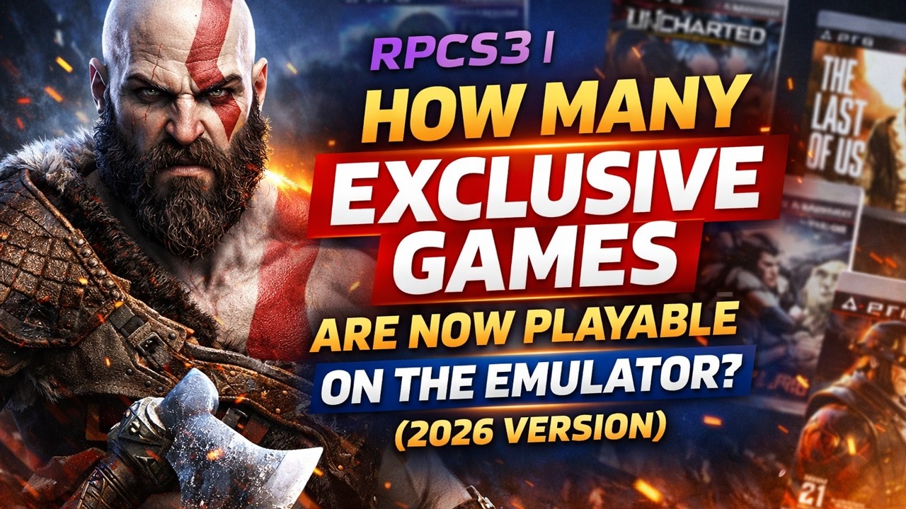 RPCS3 | How many exclusive games are now playable on the emulator? (2026 Version)