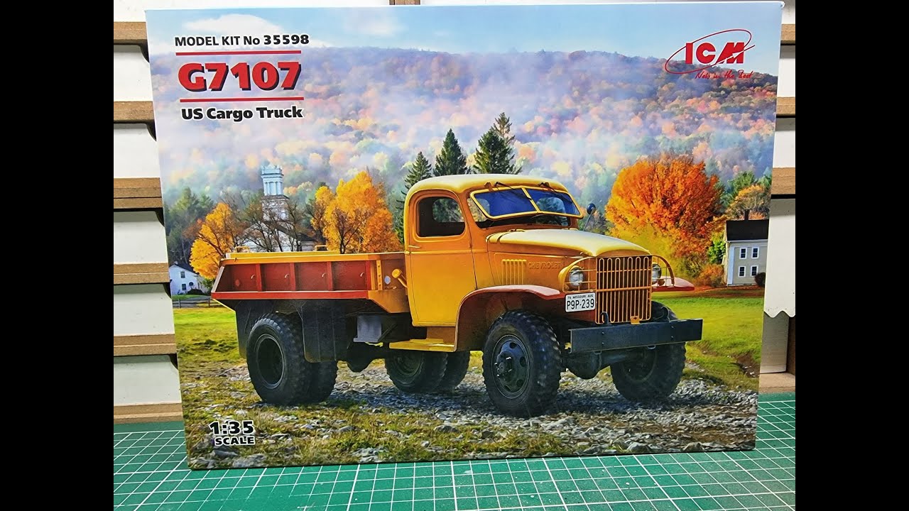 ICM 1 35 scale G7107 us gargo truck