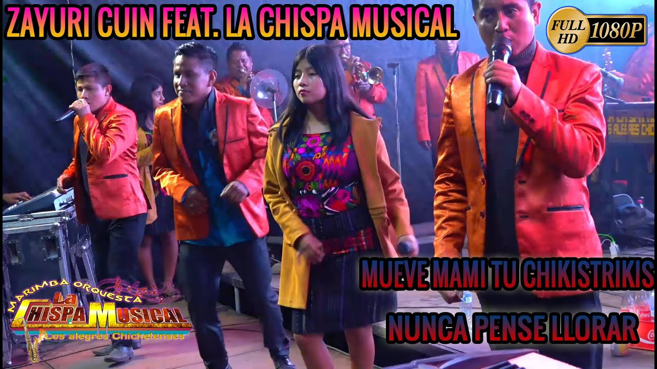 María Yulisa CANTANDO con la Nueva Chispa Musical / Desde Tululché Segundo, Chiché.