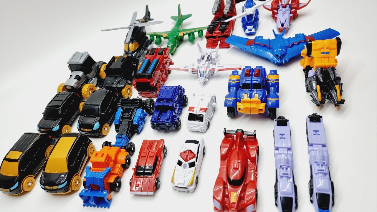TOBOT MINI GIGA SEVEN MASTER V GIGANT SAVER TITAN V KING FORTRAN TRANSFORMATION