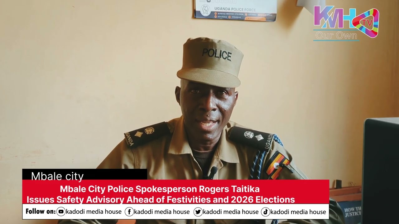 MBALE POLICE  SPOKESPERSON GIVES SAFETY ADVISORY AHEAD OF FESTIVALS AND 2026 POLLS 