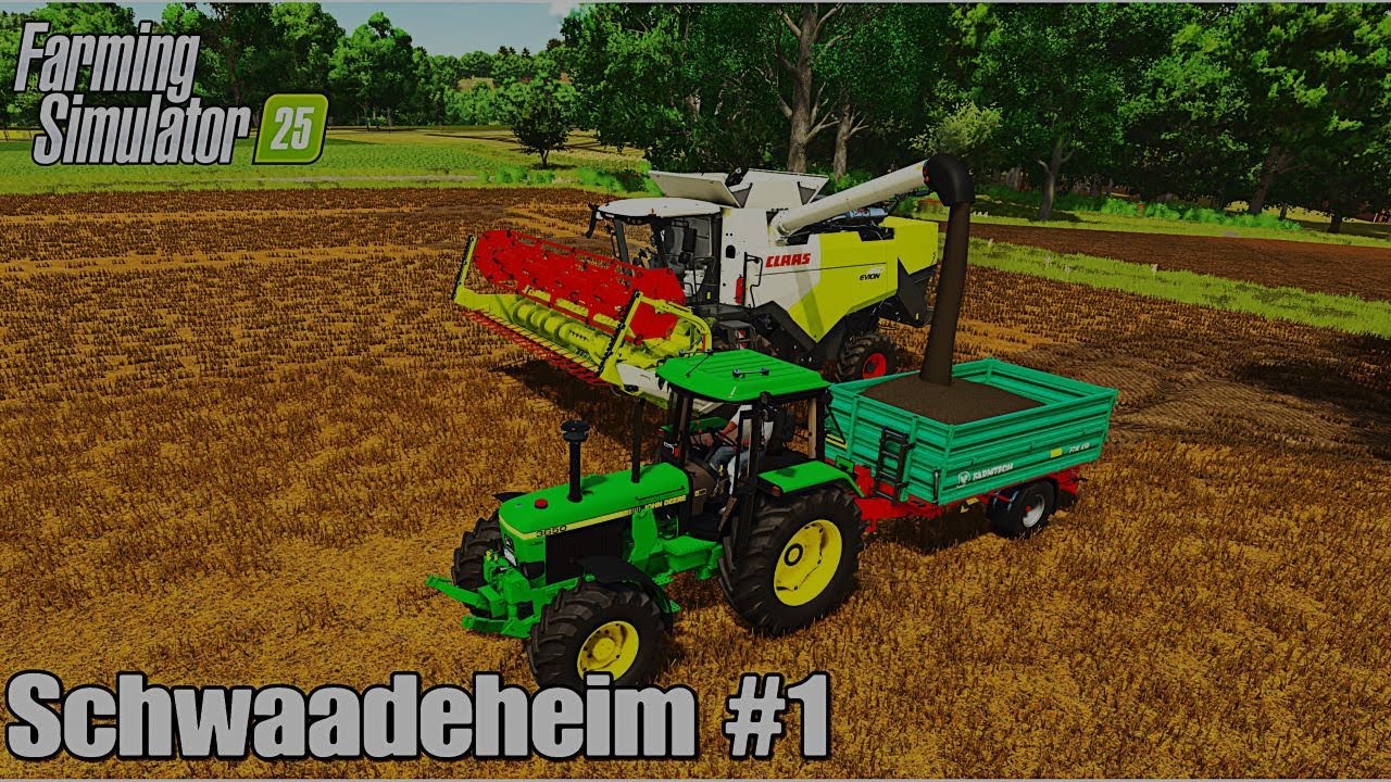 Schaadeheim FS25 Timelapse Farming Simulator EP1