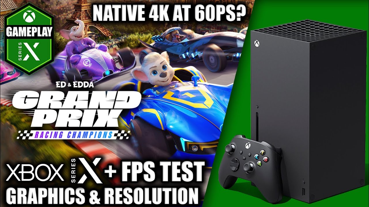 Ed & Edda Grand Prix Racing Champions - Xbox Series X Gameplay + FPS Test