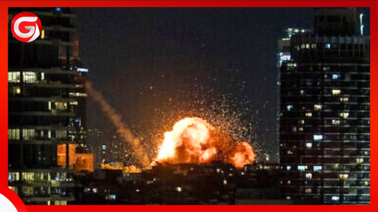 IRAN YAISHAMBULIA TEL AVIV kwa MVUA ya MAKOMBORA ya CLUSTER - TAHARUKI YATANDA ANGA la ISRAEL 📍IRAN