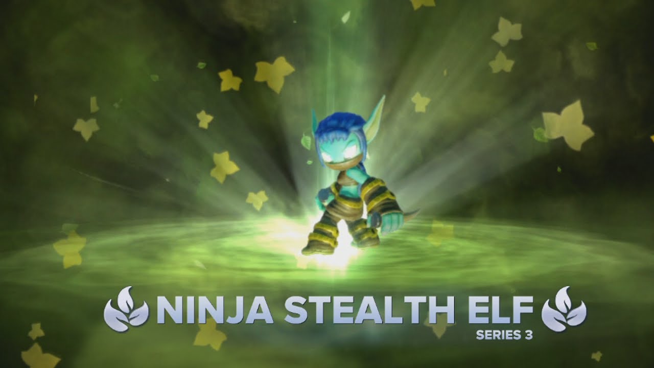 Ninja Stealth Elf Skylanders Swap Force Gameplay