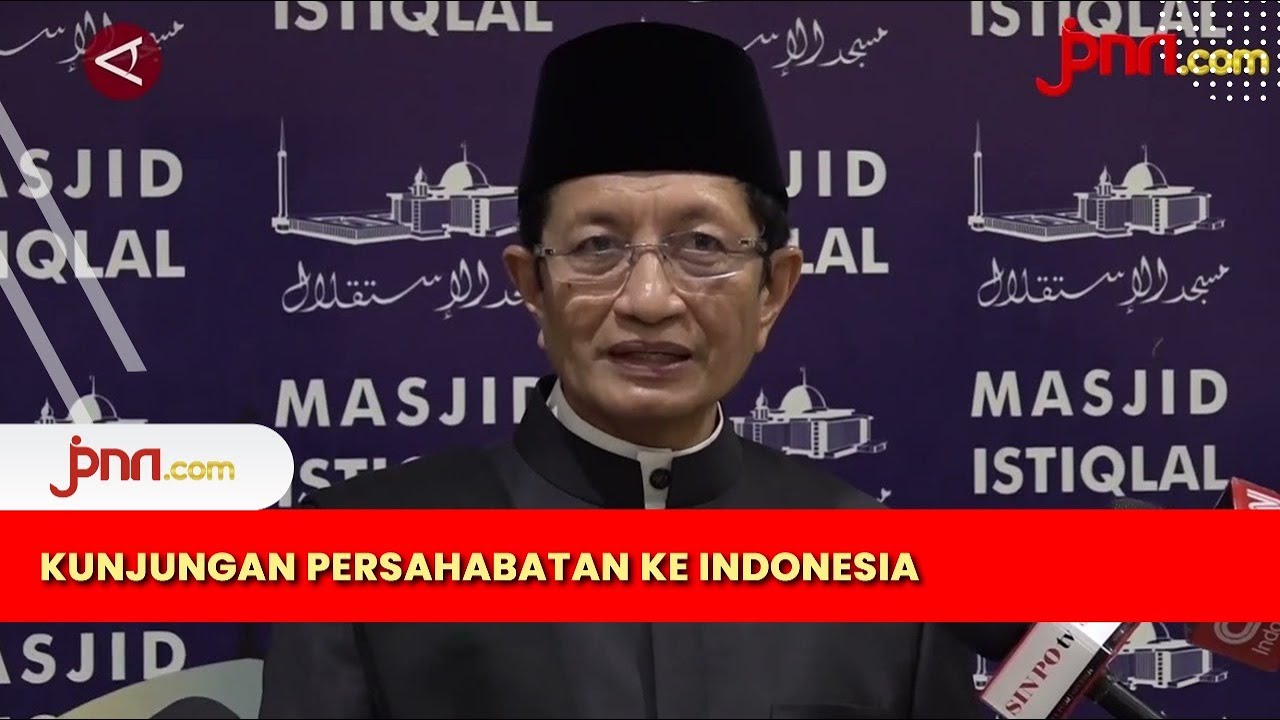 Imam Besar Masjid Nabawi Arab Saudi Pimpin Salat di Istiqlal