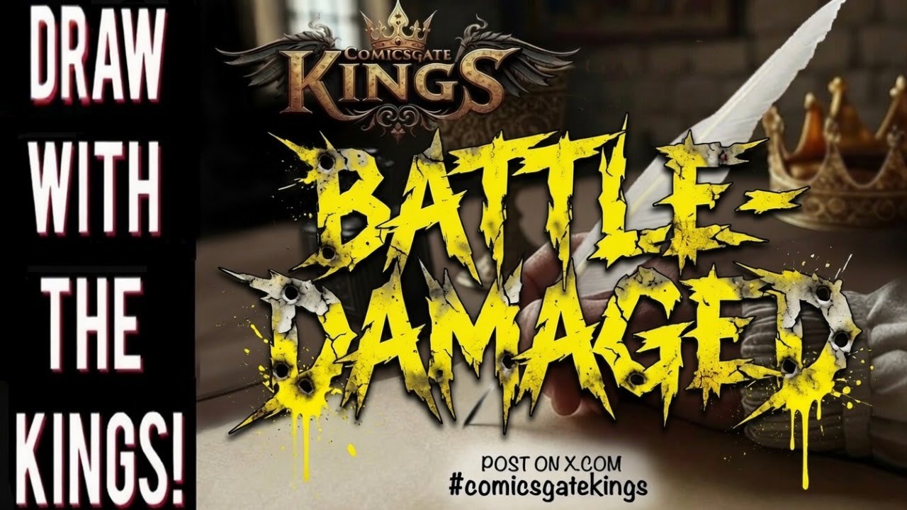 COMICSGATE KINGS!  Let's draw 