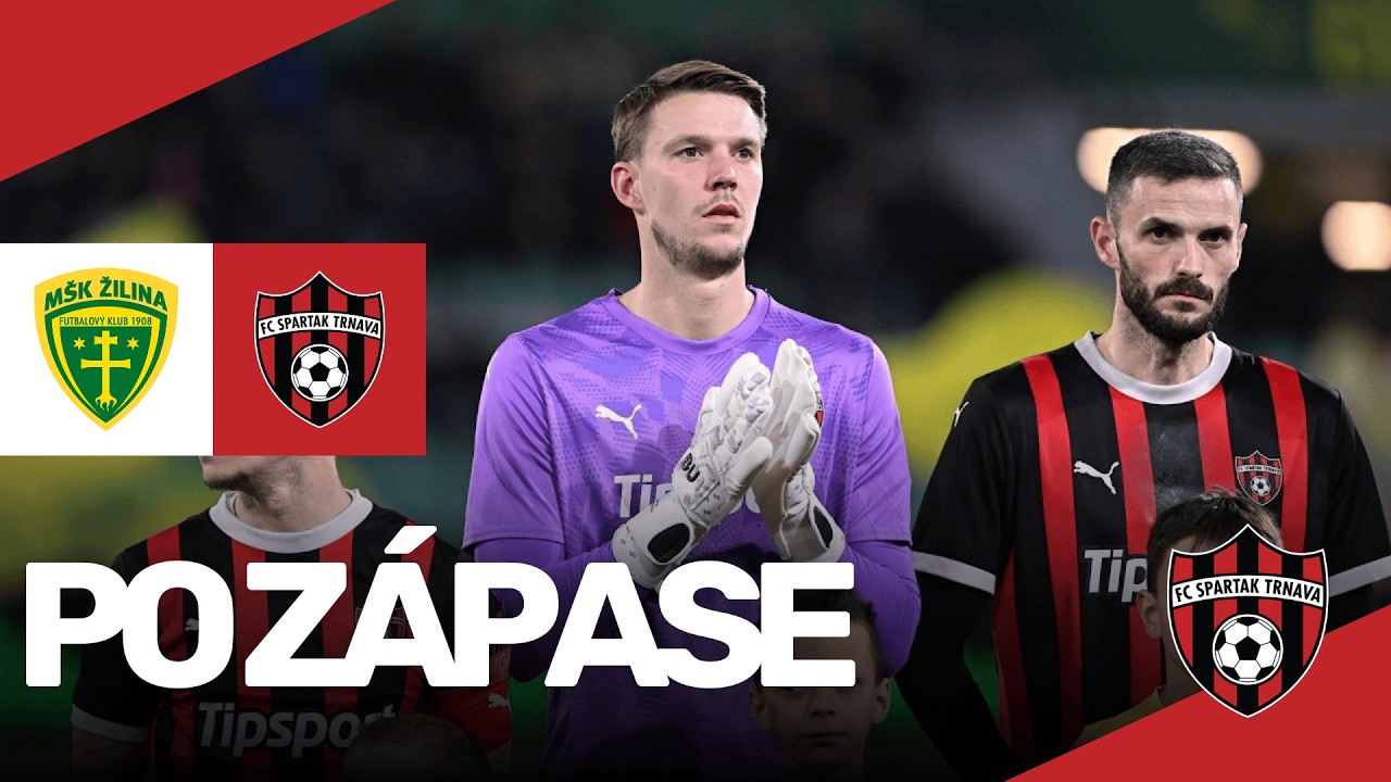 Martin Vantruba po zápase so Žilinou
