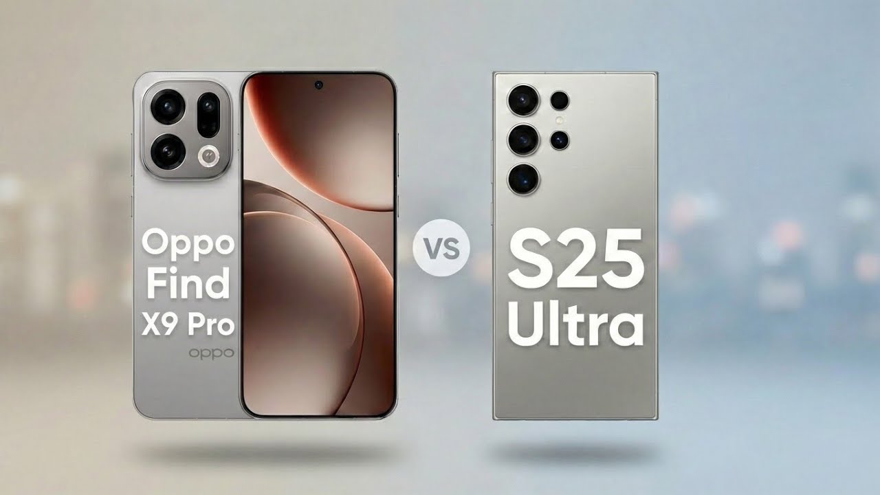 Oppo Find X9 Pro vs Samsung S25 Ultra – Detailed Review, Camera, Battery & Gaming