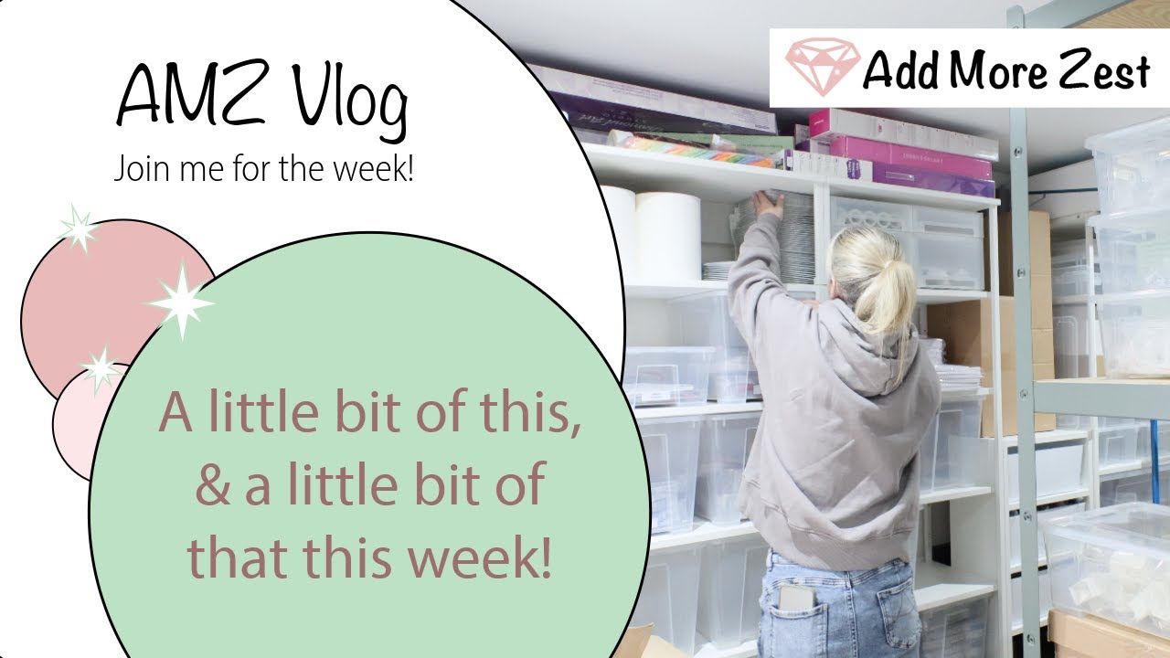 Add More Zest Vlog | Join me for the Week in my Diamond Painting Business