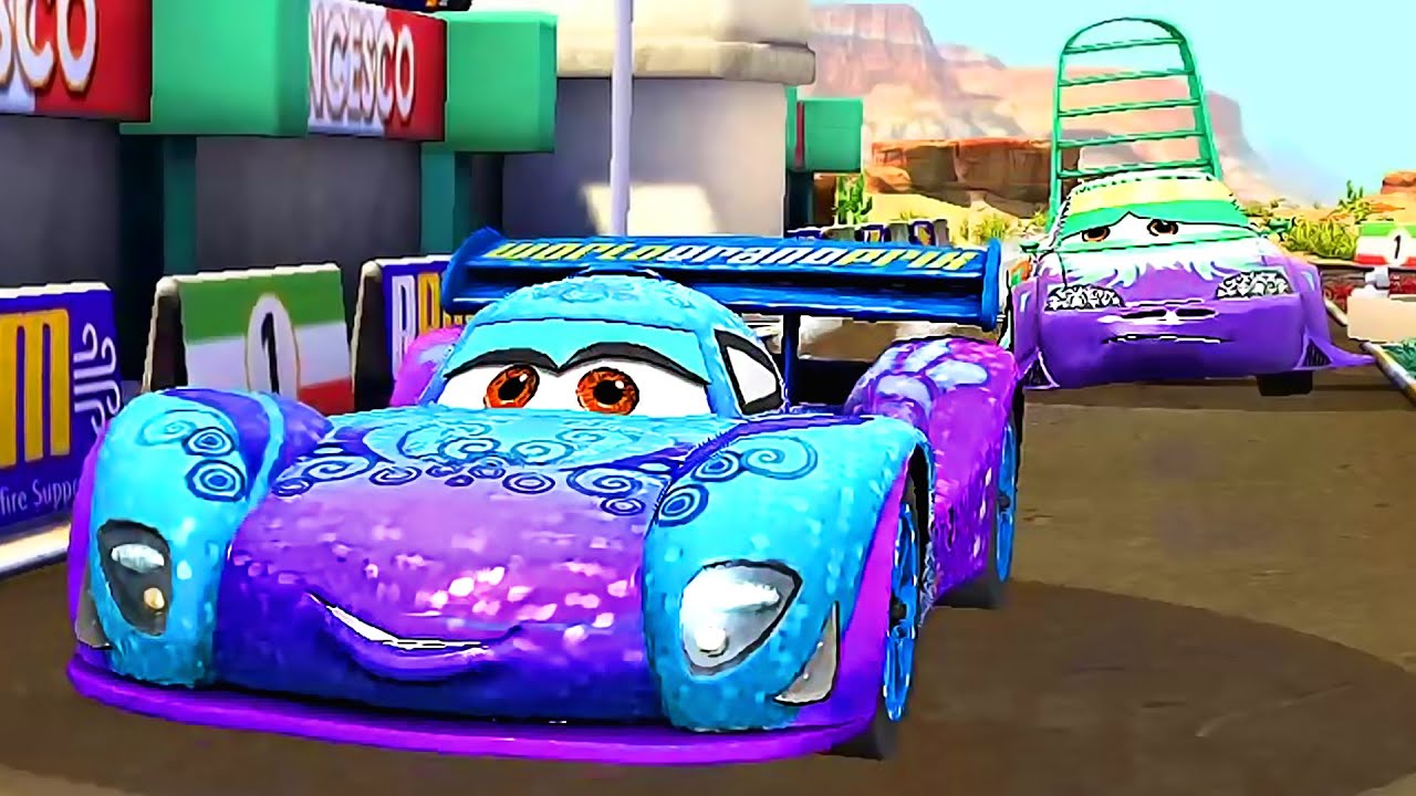 Cars 2: Carla Veloso Carnaval Skin - Fast as Lightning GamePlay