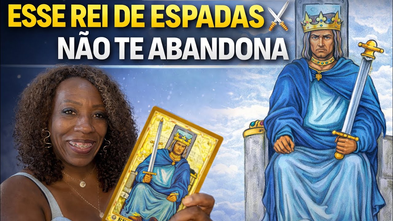♍️ VIRGEM ♍️ ESSE REI DE ESPADAS NÃO TE ABANDONA 