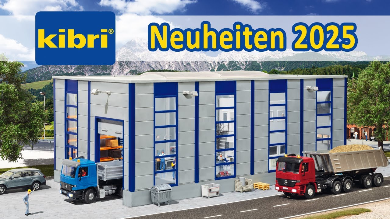 Kibri Neuheiten 2025 | Spur H0