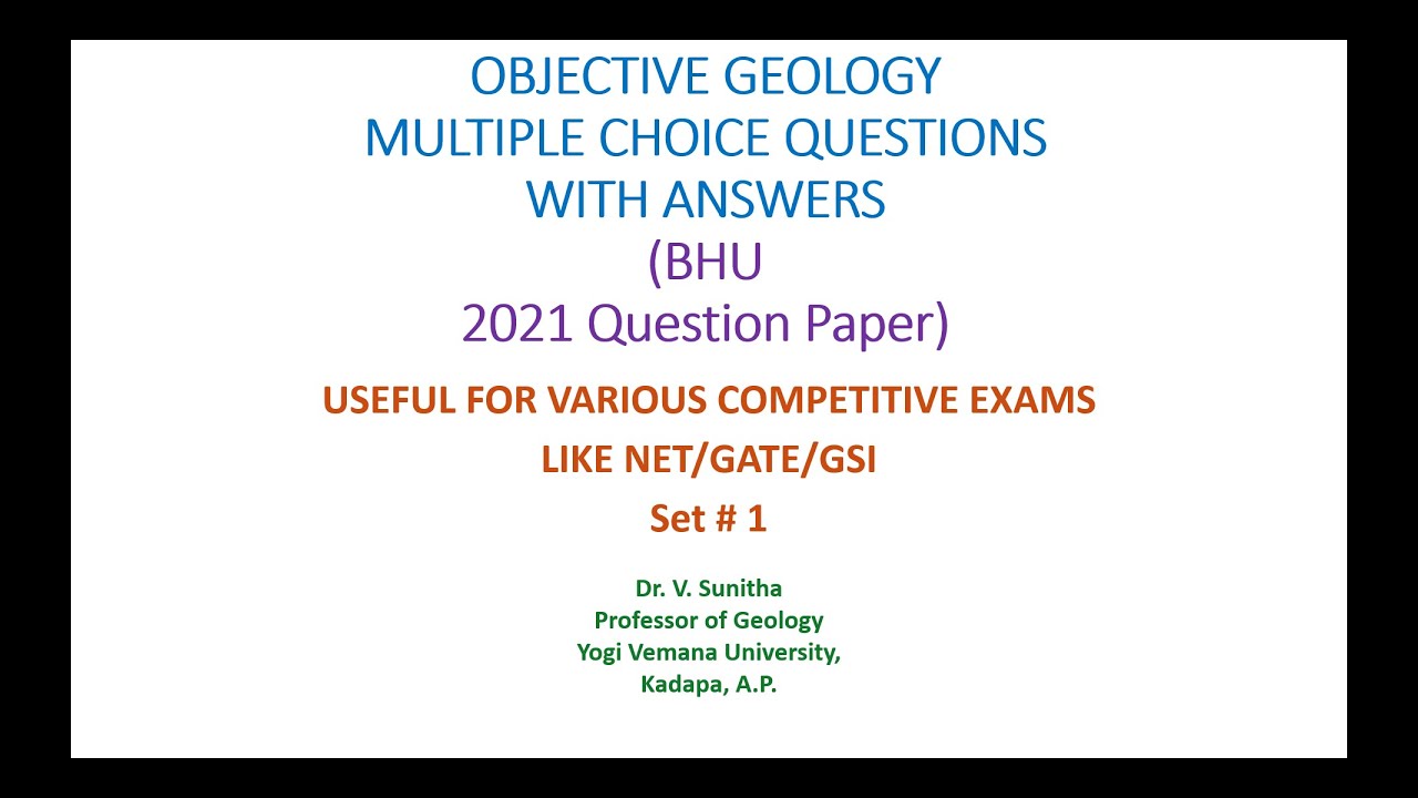 BHU 2021 Set 1