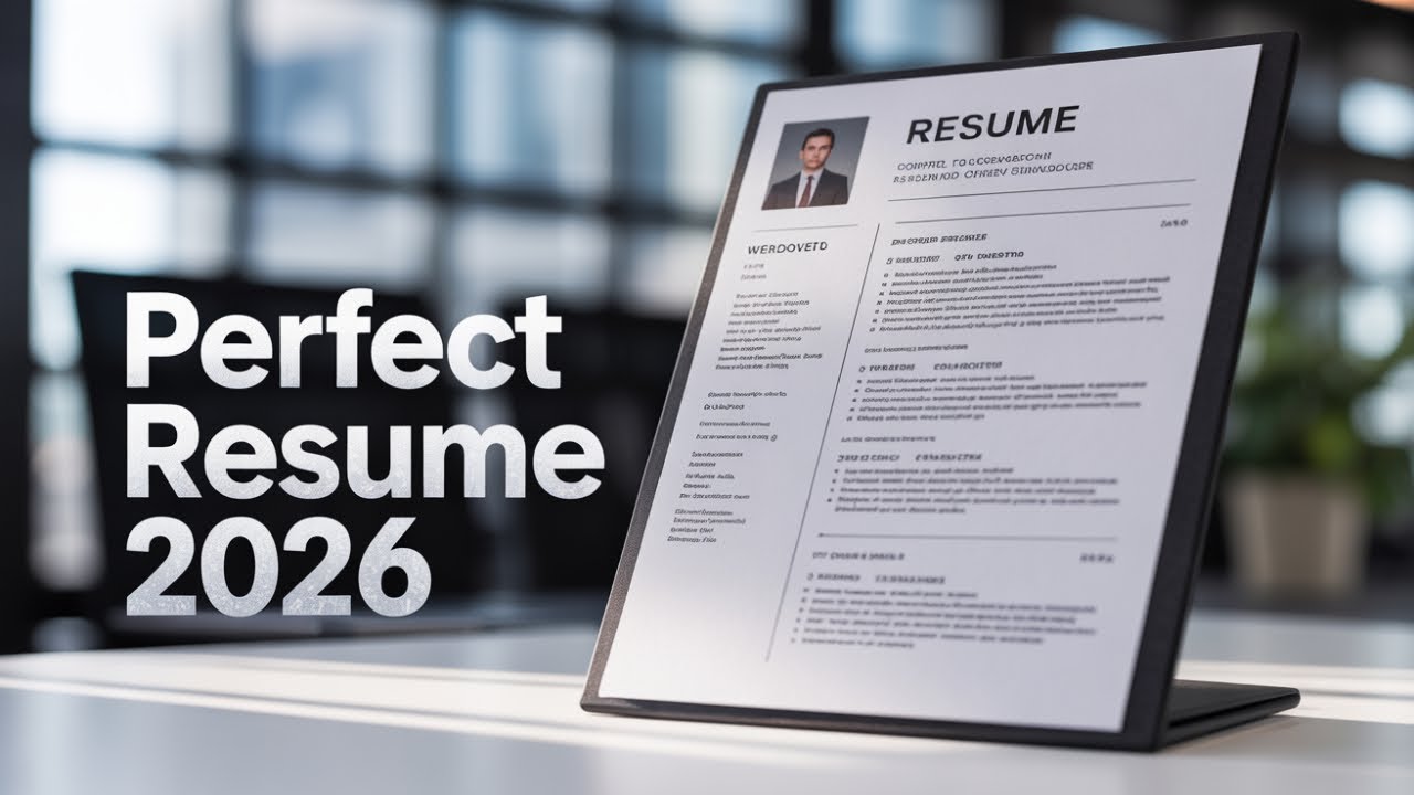 CONSIGUE TRABAJO en 2026 | Hoja de Vida Perfecta