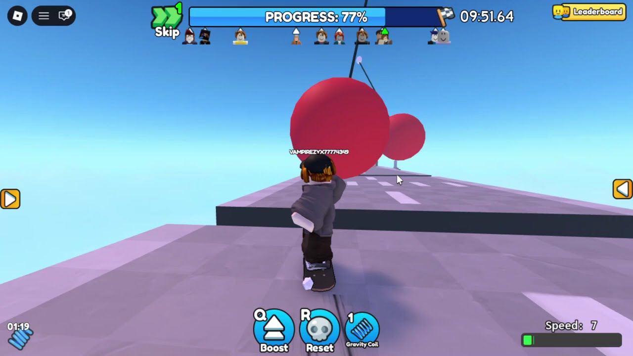 Skate Board obby game | Roblox