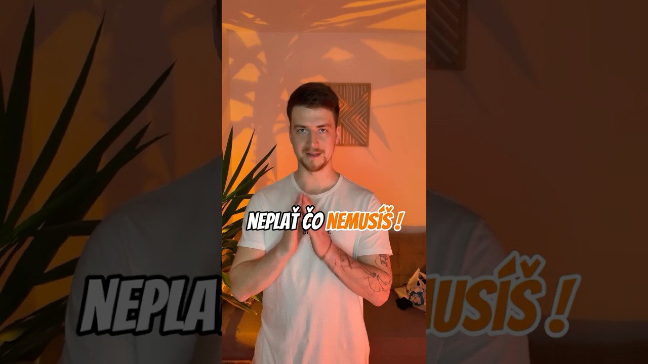 ❌Neplať viac, než musíš! ❌ 