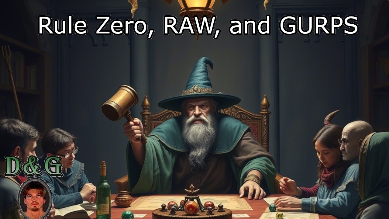 Rule Zero, RAW, and GURPS