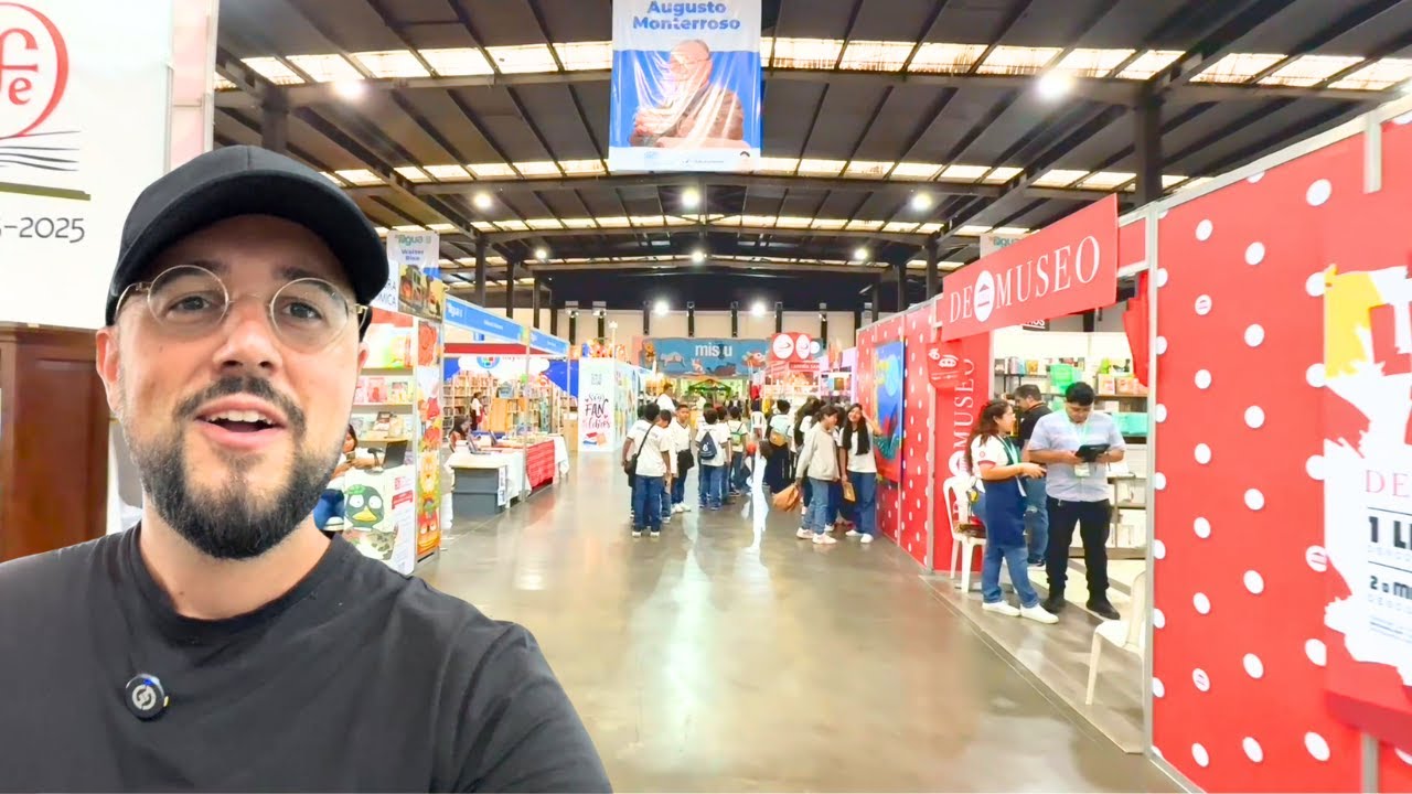Así es la feria del libro MÁS GRANDE de GUATEMALA 🇬🇹📚