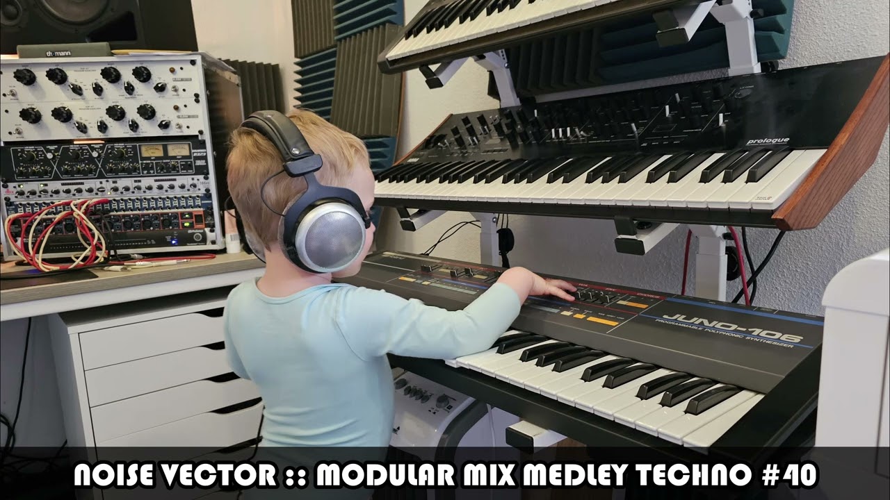 Noise Vector :: Techno Modular Mix Medley #40 [TR-909,QM 309,Modular,Model D,DeuceTone RAT]