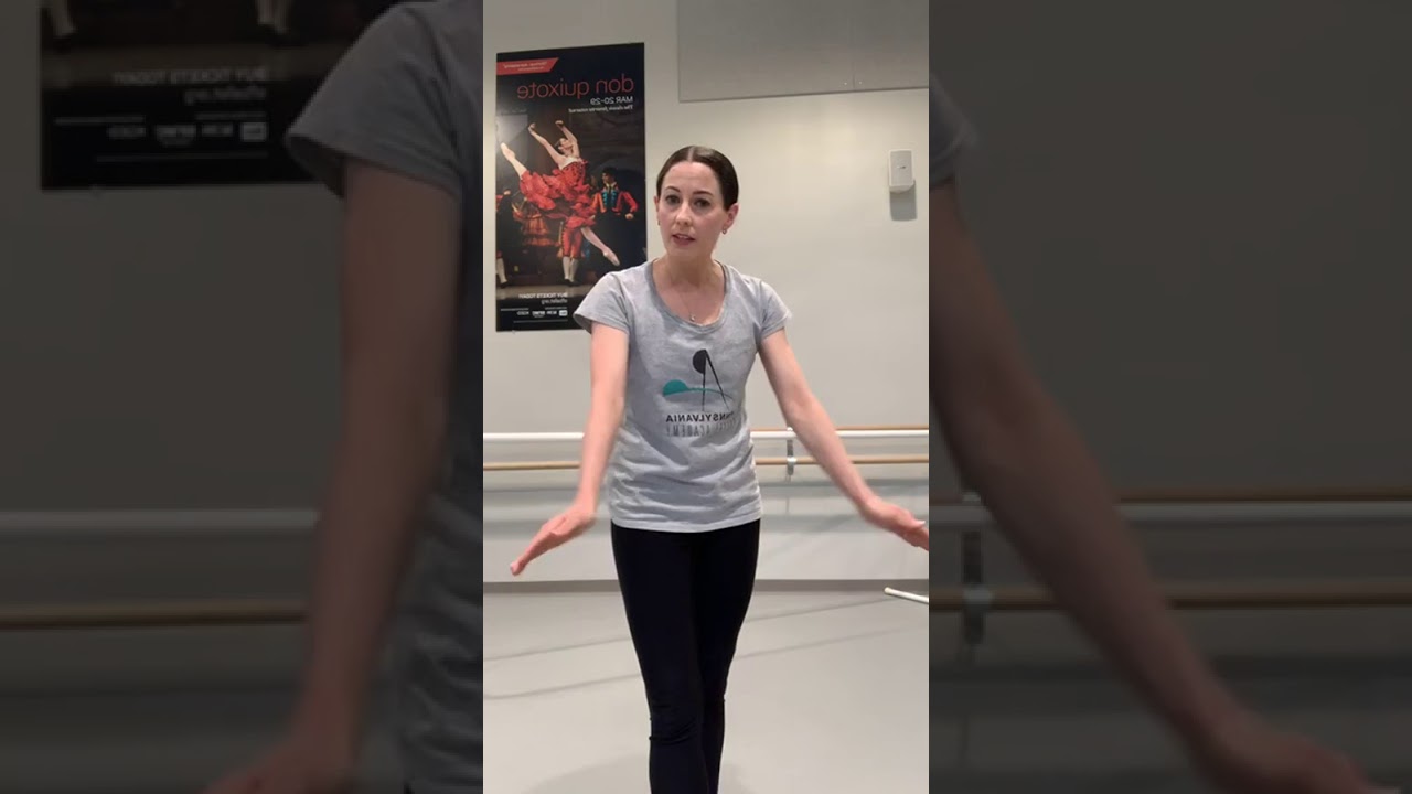 Vanessa Zahorian, Artistic Director Pennsylvania Ballet Academy, Pointe class