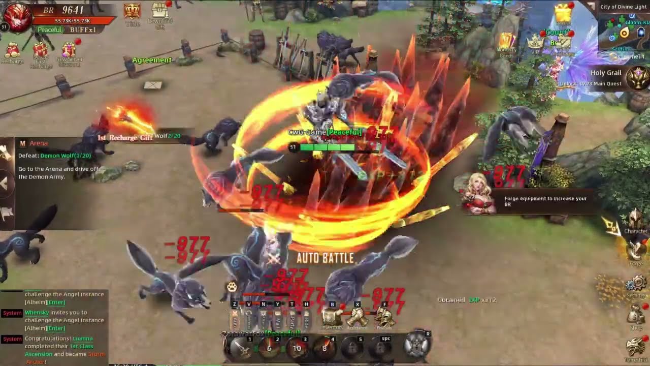Part 2 Dragon Class - Immortals Revenge - Tes game rpg android ringan grafik bagus
