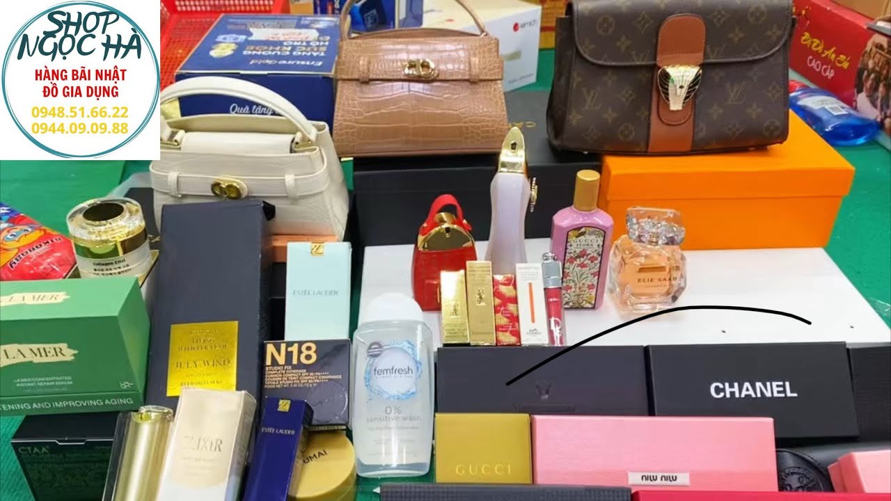 27/02 - Mắt kính Nam Nữ, Nước hoa si Au, Túi xách, Mỹ phẩm, Son