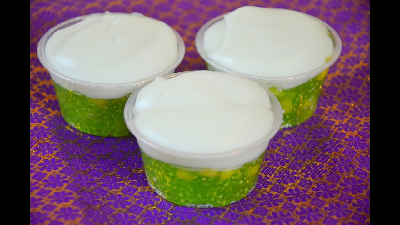 How to Make Thai Sweet Tapioca Pudding ตะโก้สาคู (Kanom Thai )