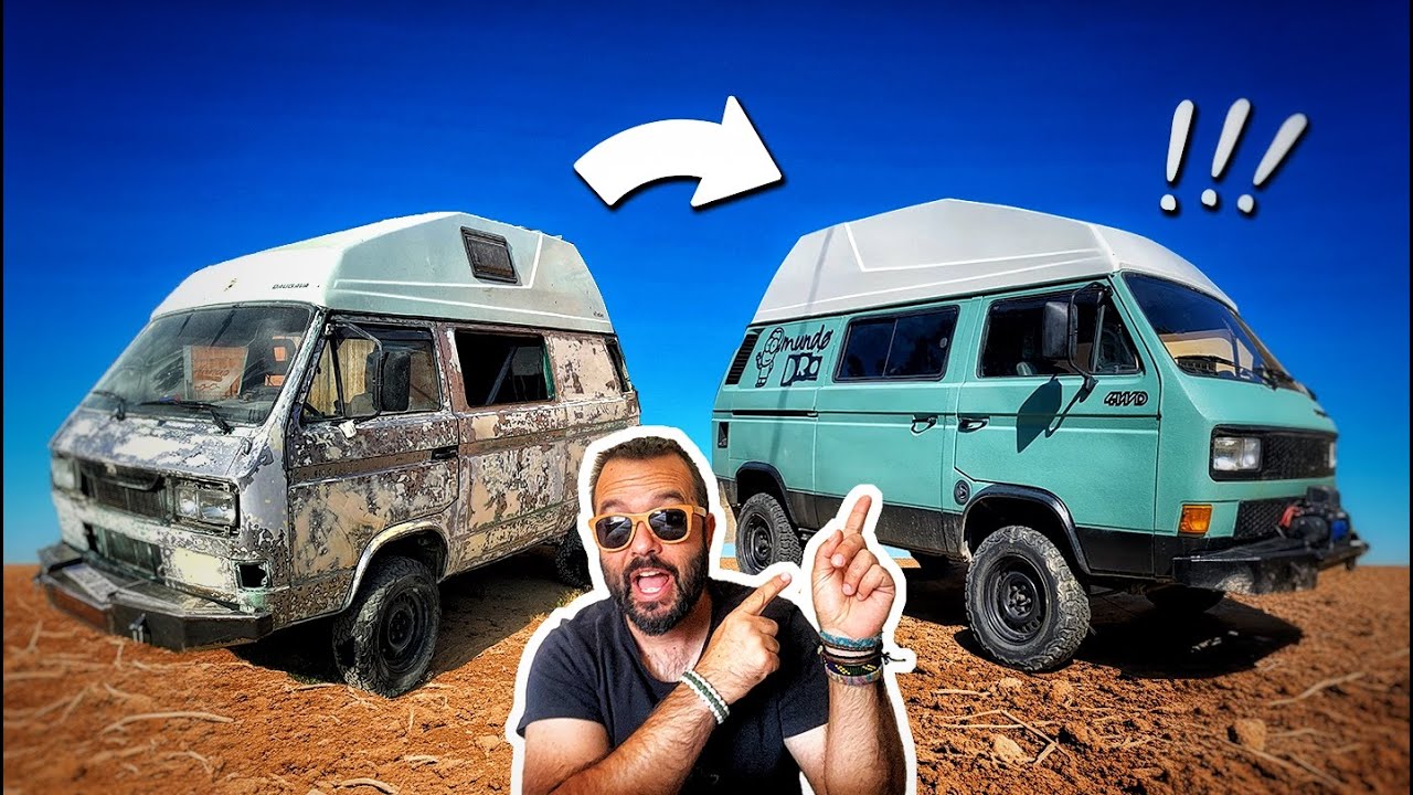 ¡Transformación! ¿CÓMO se HIZO? - Volkswagen T3 Syncro 4x4 Camper