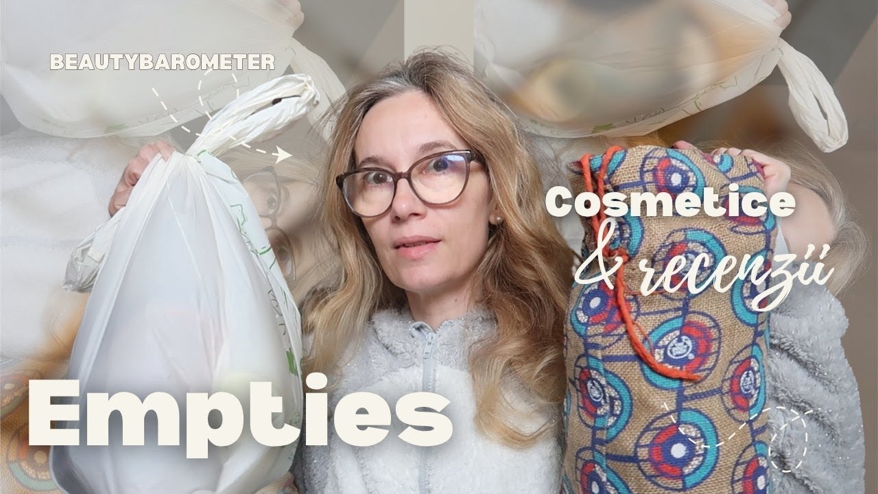 EMPTIES multe cosmetice consumate, pareri foarte sincere, de la Gerovital pana la Guerlain