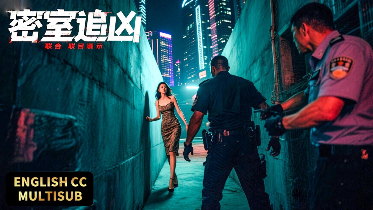 【最新破案大片】美女刑警故意引诱凶手跟踪，走到死角联合埋伏的刑警擒获凶手！#movie #電影 #悬疑 #推理 #上锁的房间
