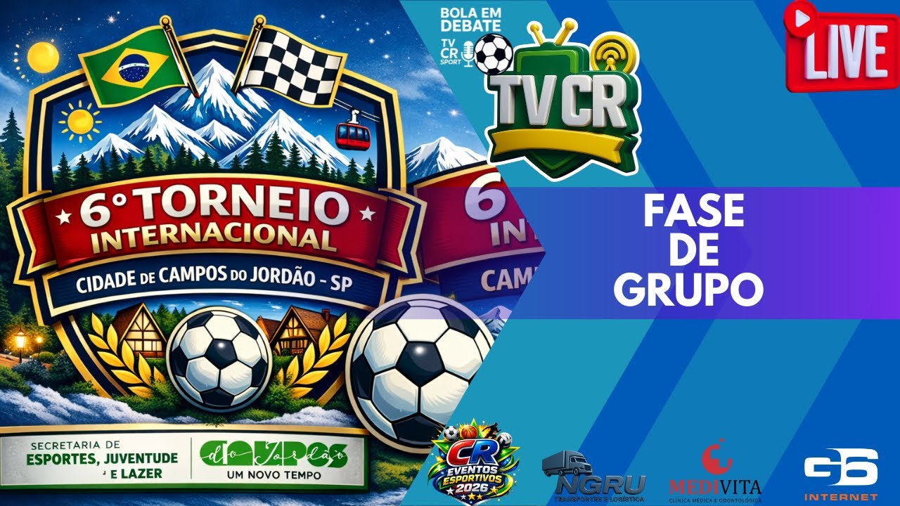 🔴 AO VIVO | New Age   x  Futuros Craques   (Sub-13) | 6º Torneio Internacional de Campos do Jordão
