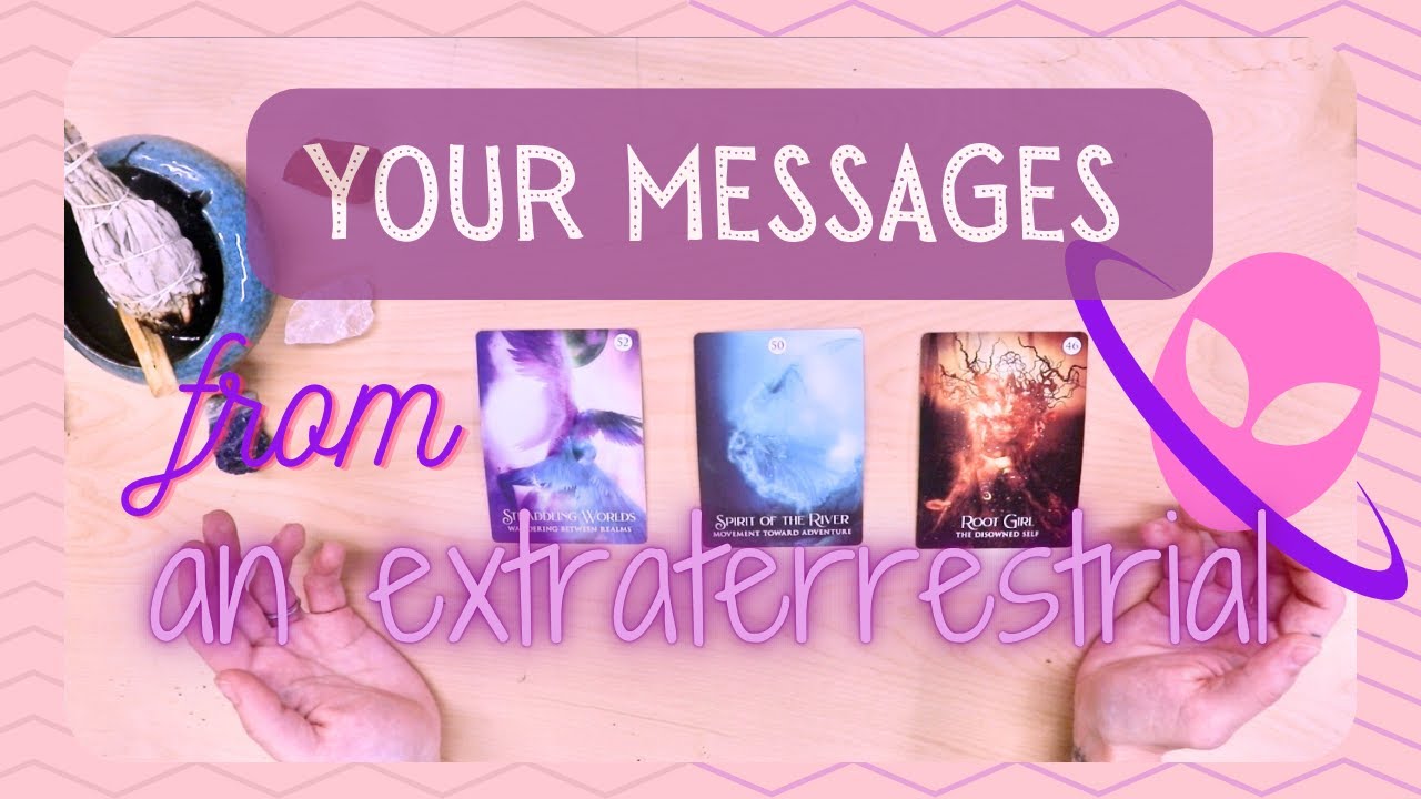 Your Message from an Extraterrestrial/Interdimensional Being 👽 Pick a Card 🛸  Tarot 👾