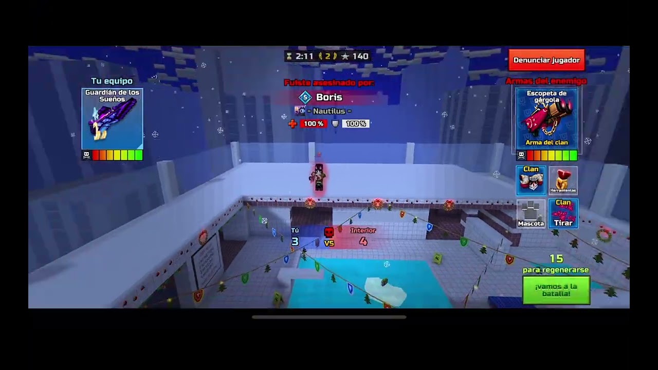 Jugando PVP con gente random 4 VS Boris #pg3d 