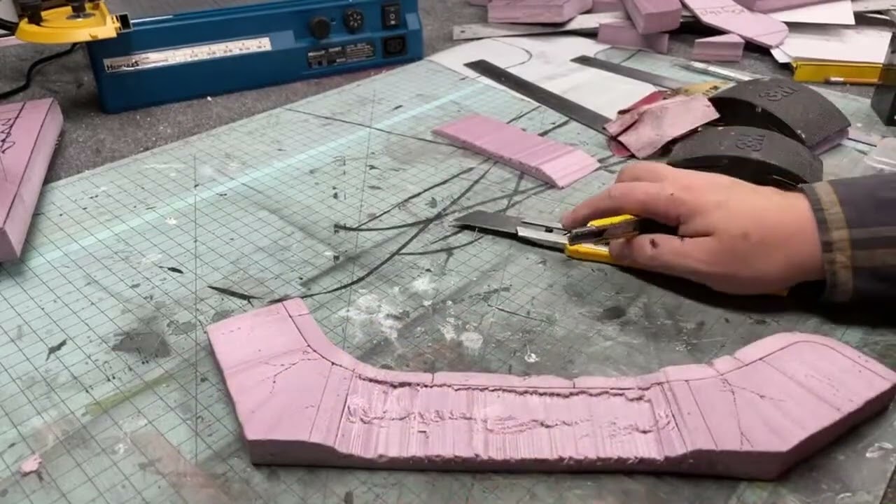 Making Realistic Miniature Sidewalk Details: Tiles with XPS Foam