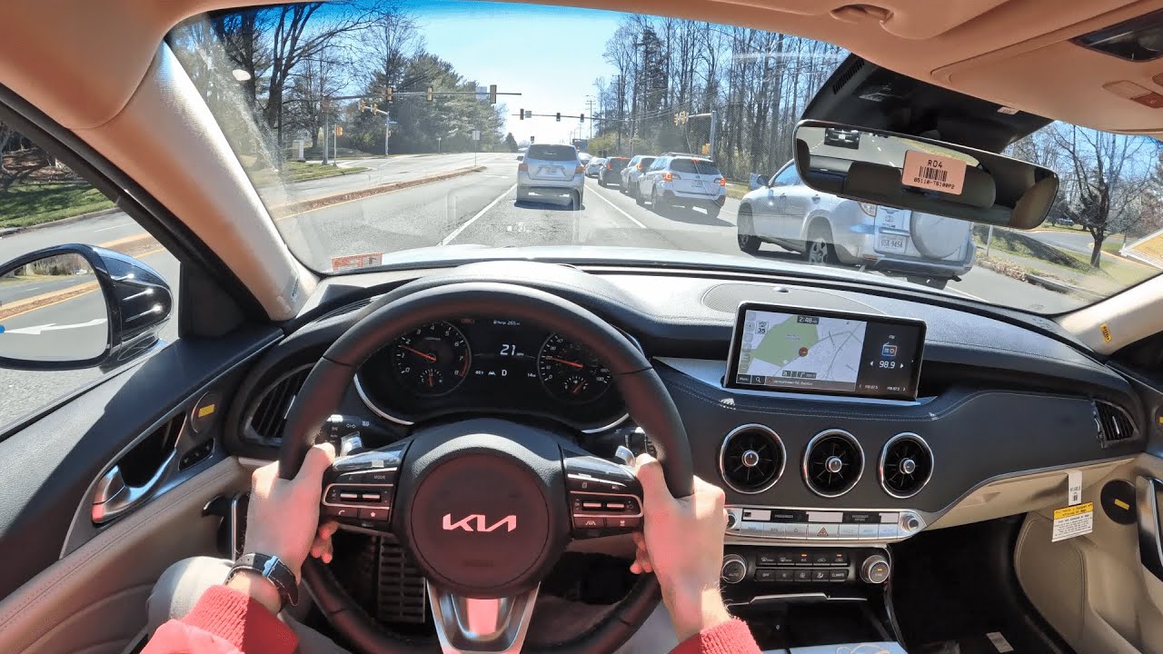 2023 Kia Stinger GT2 AWD - POV Test Drive