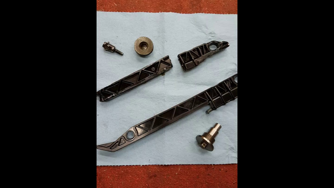 Ecotec broken upper timing chain guide bolt Solution!