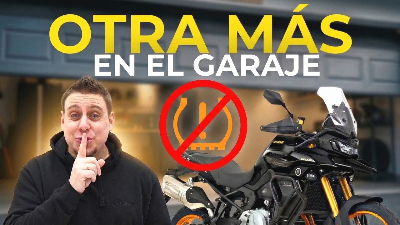 NUEVA MOTO en el garaje y PRIMER PROBLEMA 🚨 Voge 900 DSX de forma indefinida