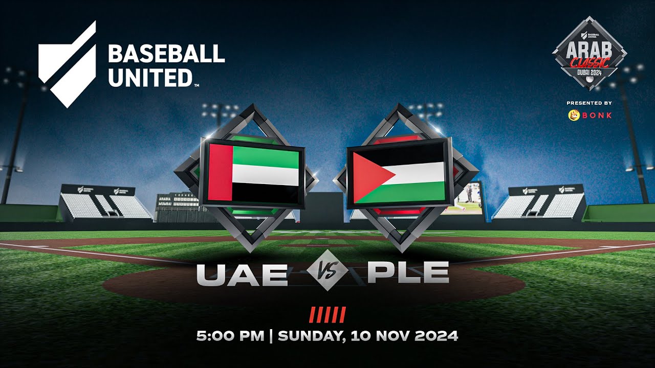 UAE vs. Palestine Live Stream (Nov 10) | 2024 Baseball United Arab Classic Semifinals