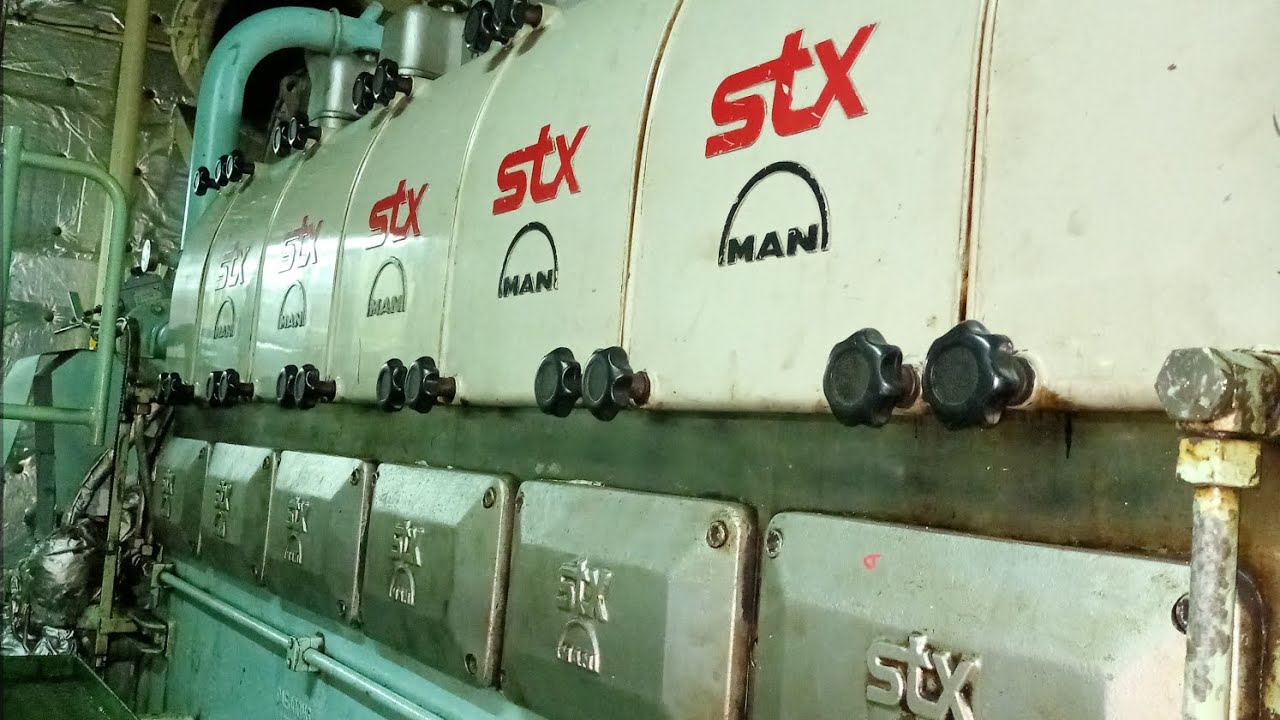 #MAN STX 6L23/30H Camshaft inspection #Camshaft bearing clearance #ideal gear inspection #isolation